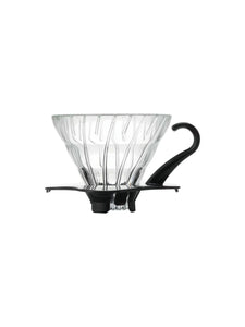 HARIO V60-01 Glass Dripper (Black)